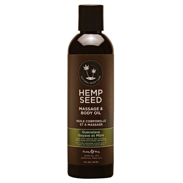 Hemp sedd Massage Body Guaralava, front view | Flirtybay.com.au